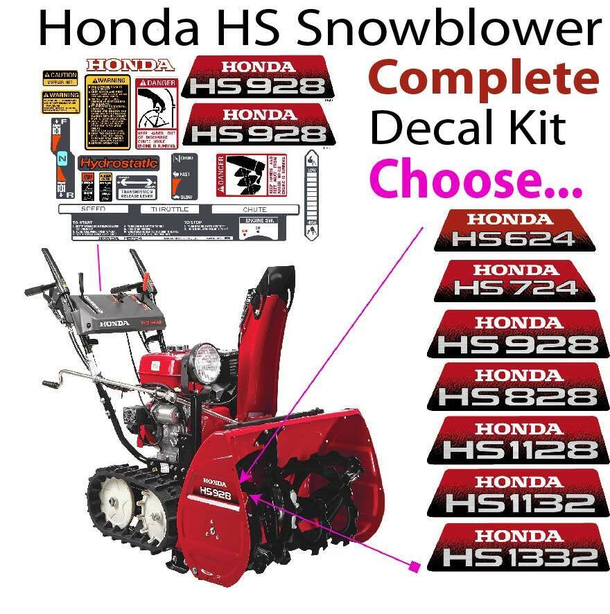 honda snowblower replacement parts