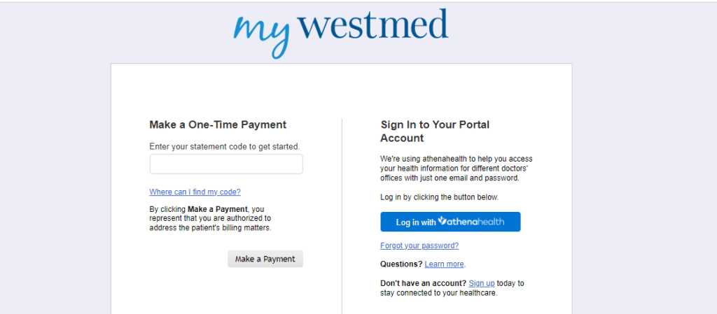 westmed login