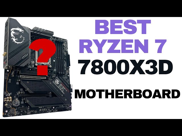 best motherboard for ryzen