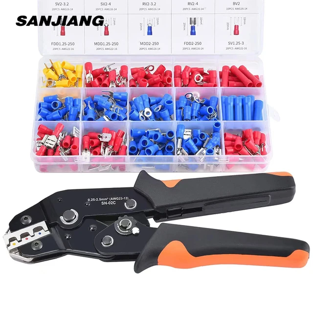 spade lug crimping tool