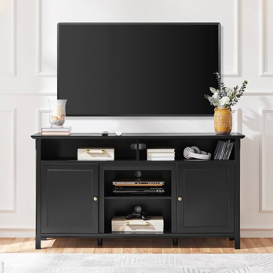 amazon black tv stand