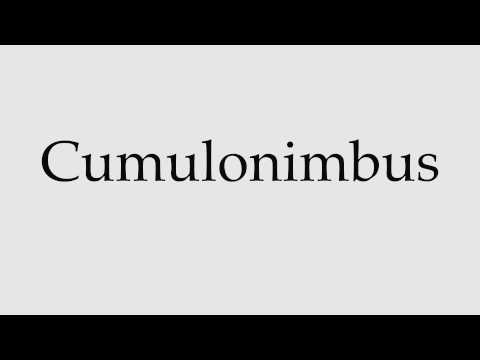 cumulonimbus pronunciation