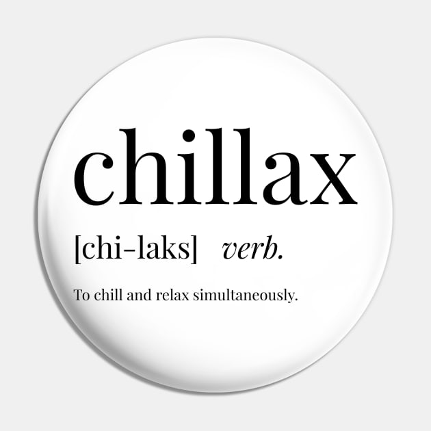 chillax definition