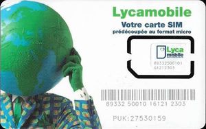 puk lycamobile