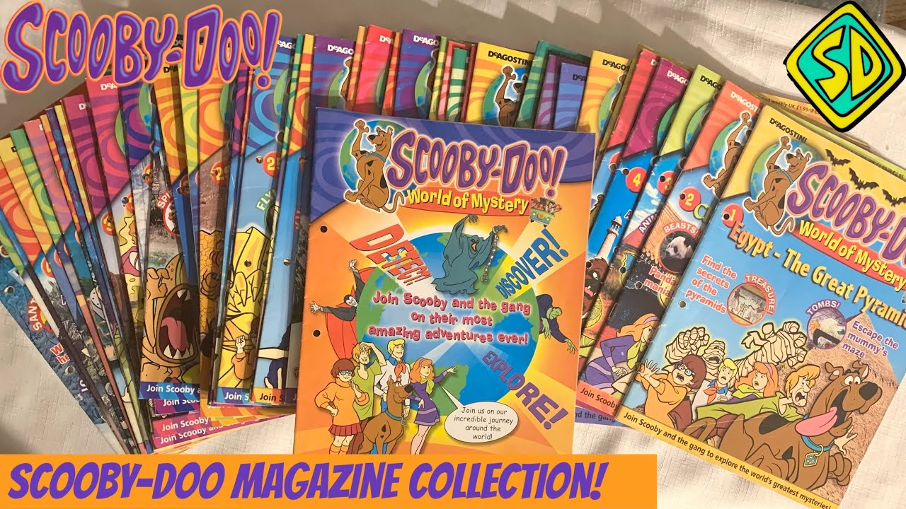 scooby doo world of mystery magazines