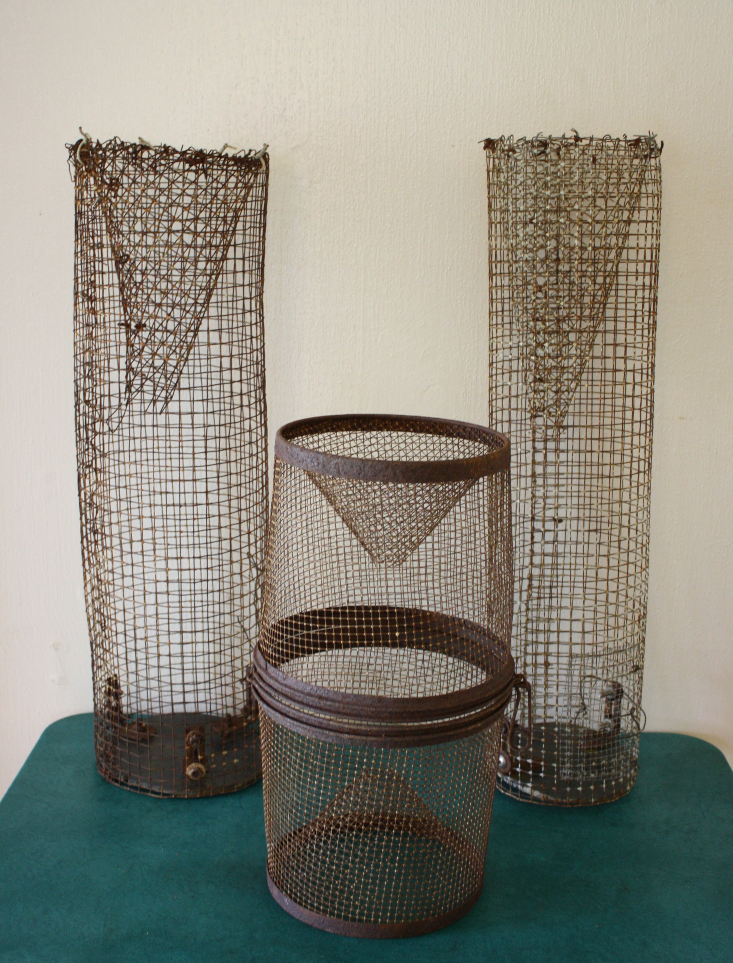 vintage fish trap