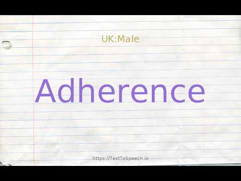 adherence to synonym