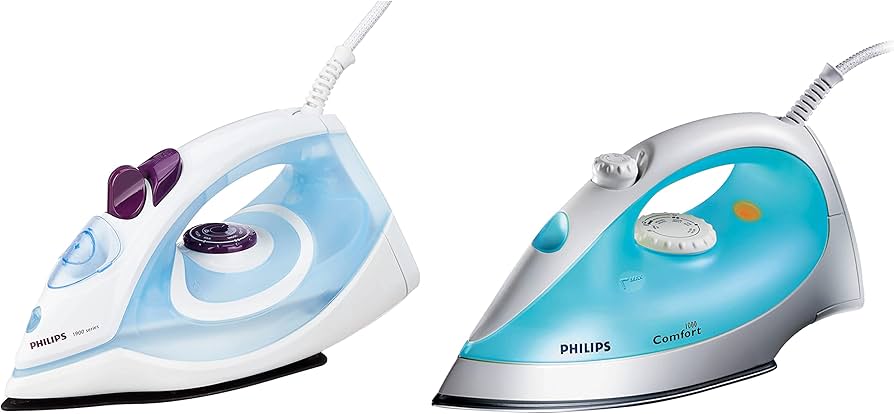 philips gc1905 1440 watt steam iron with spray blue