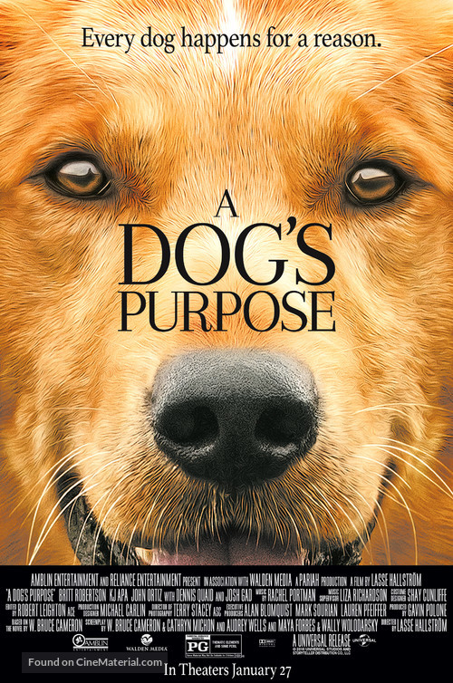 a dogs purpose movie online