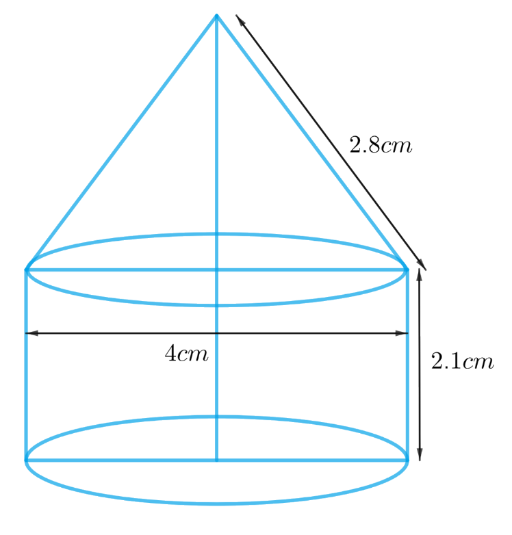 a tent is in the shape of cylinder