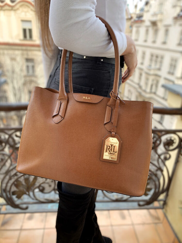 ralph lauren handbag brown