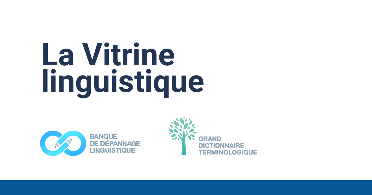 vitrine linguistique