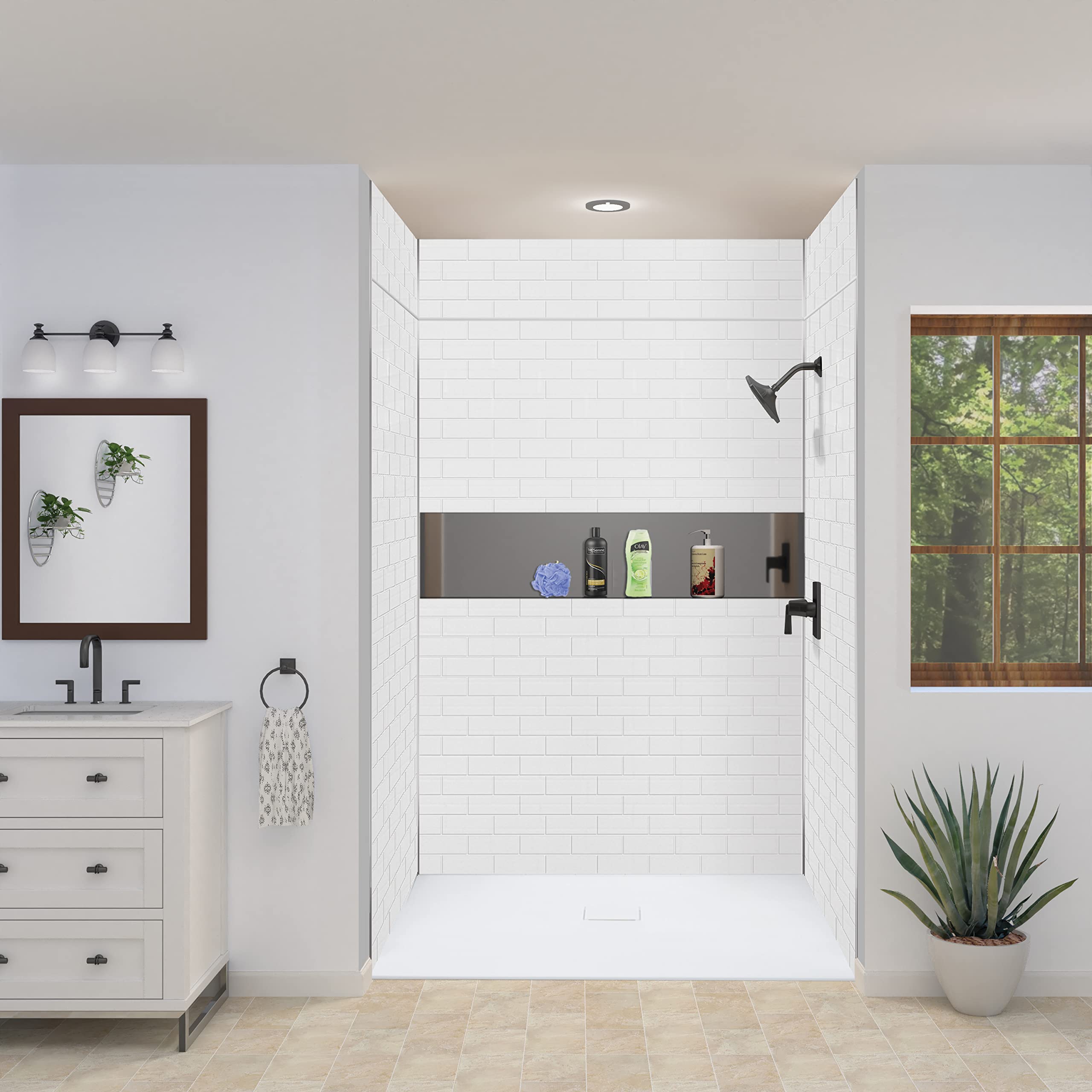 60 x 36 x 96 shower wall kit