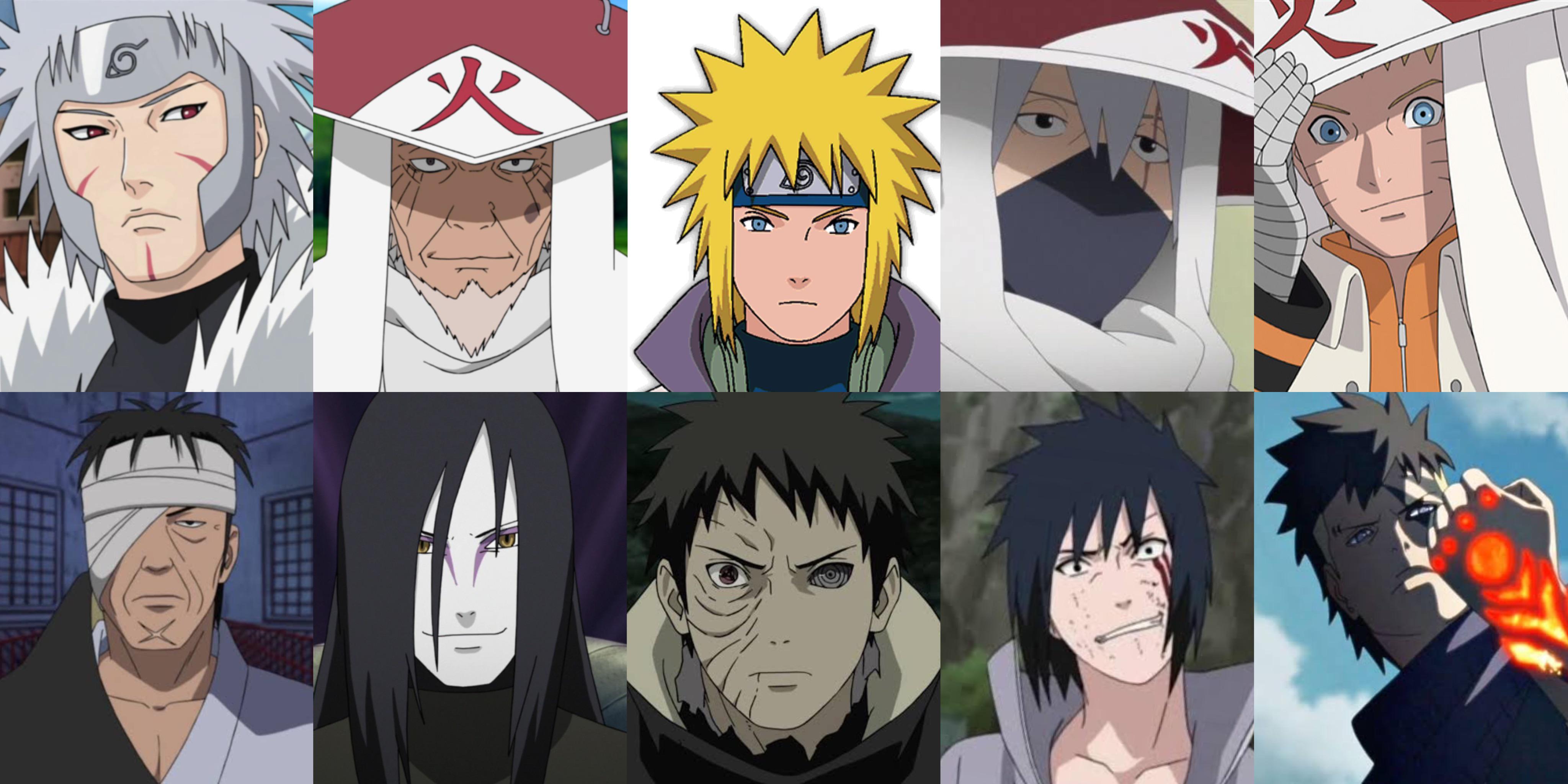 naruto hokages