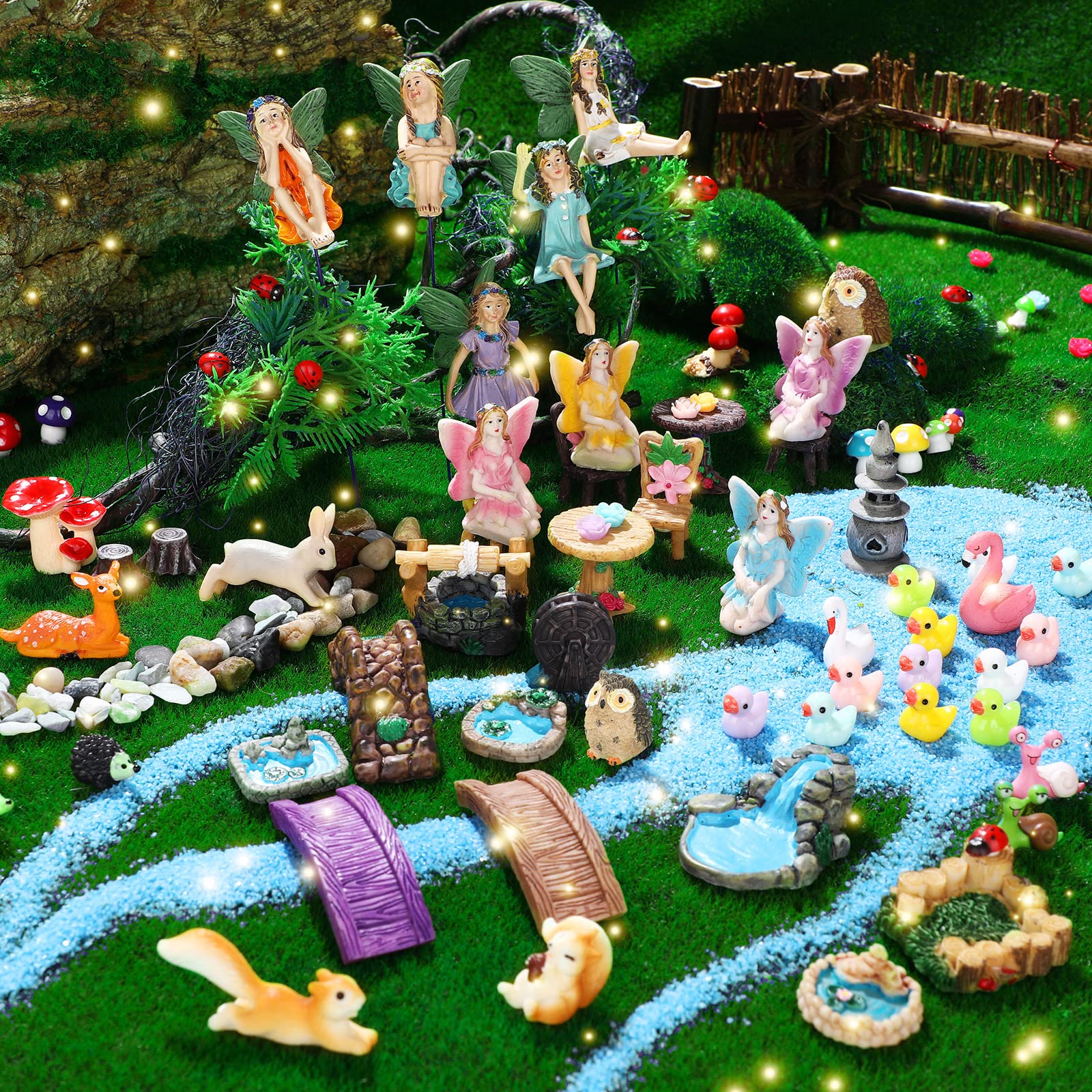 garden miniature toys