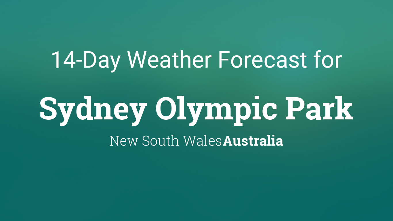 sydney 14 day forecast