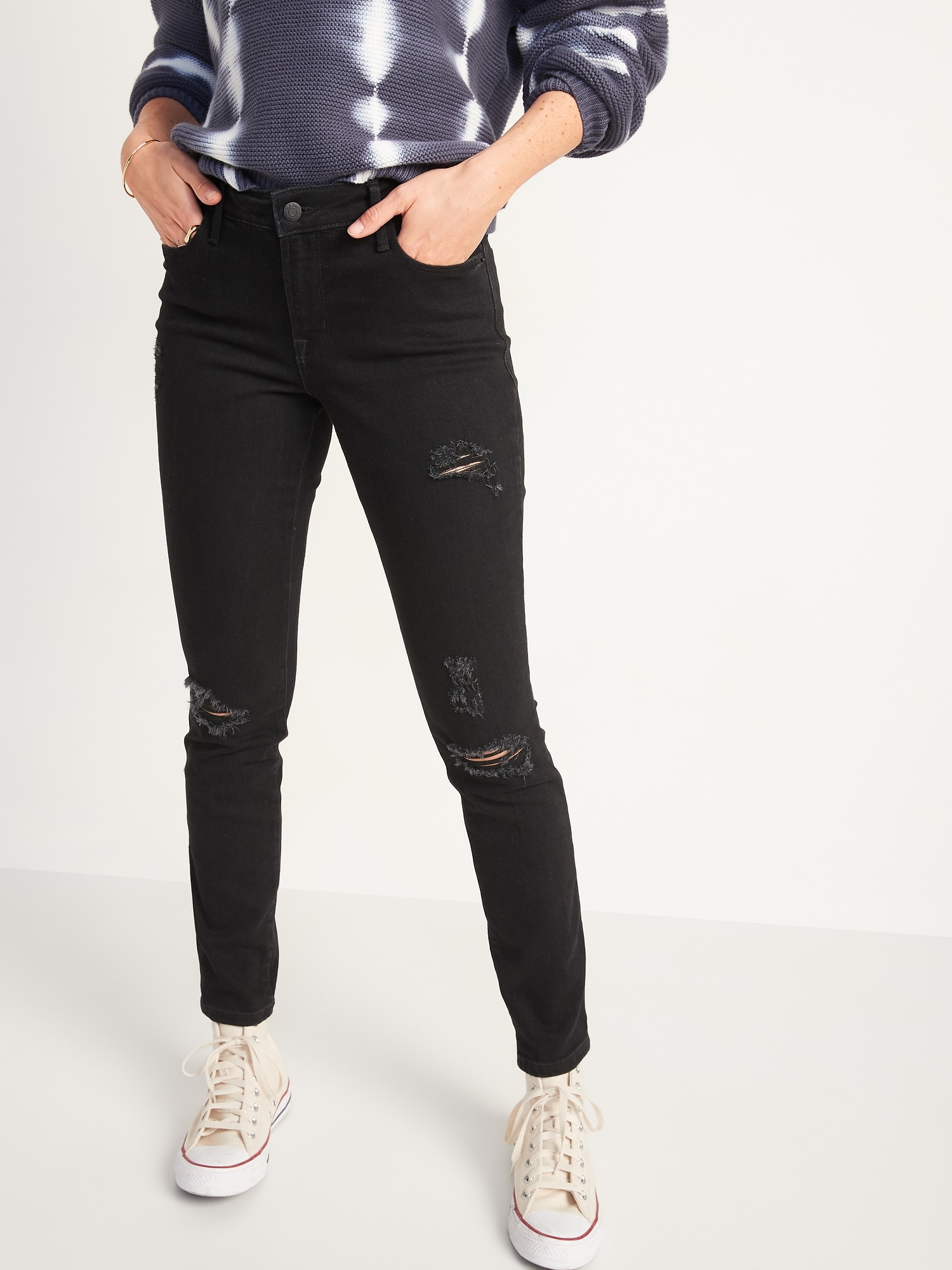 old navy ripped jeans