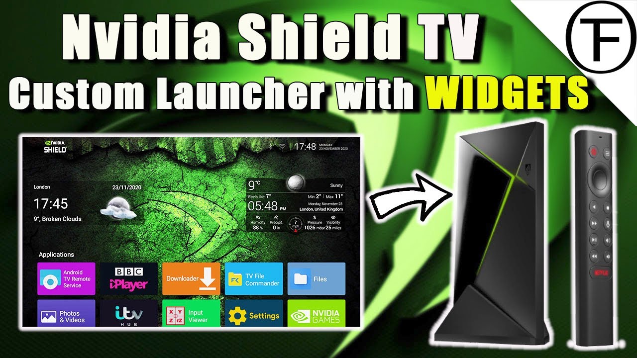 nvidia shield custom launcher