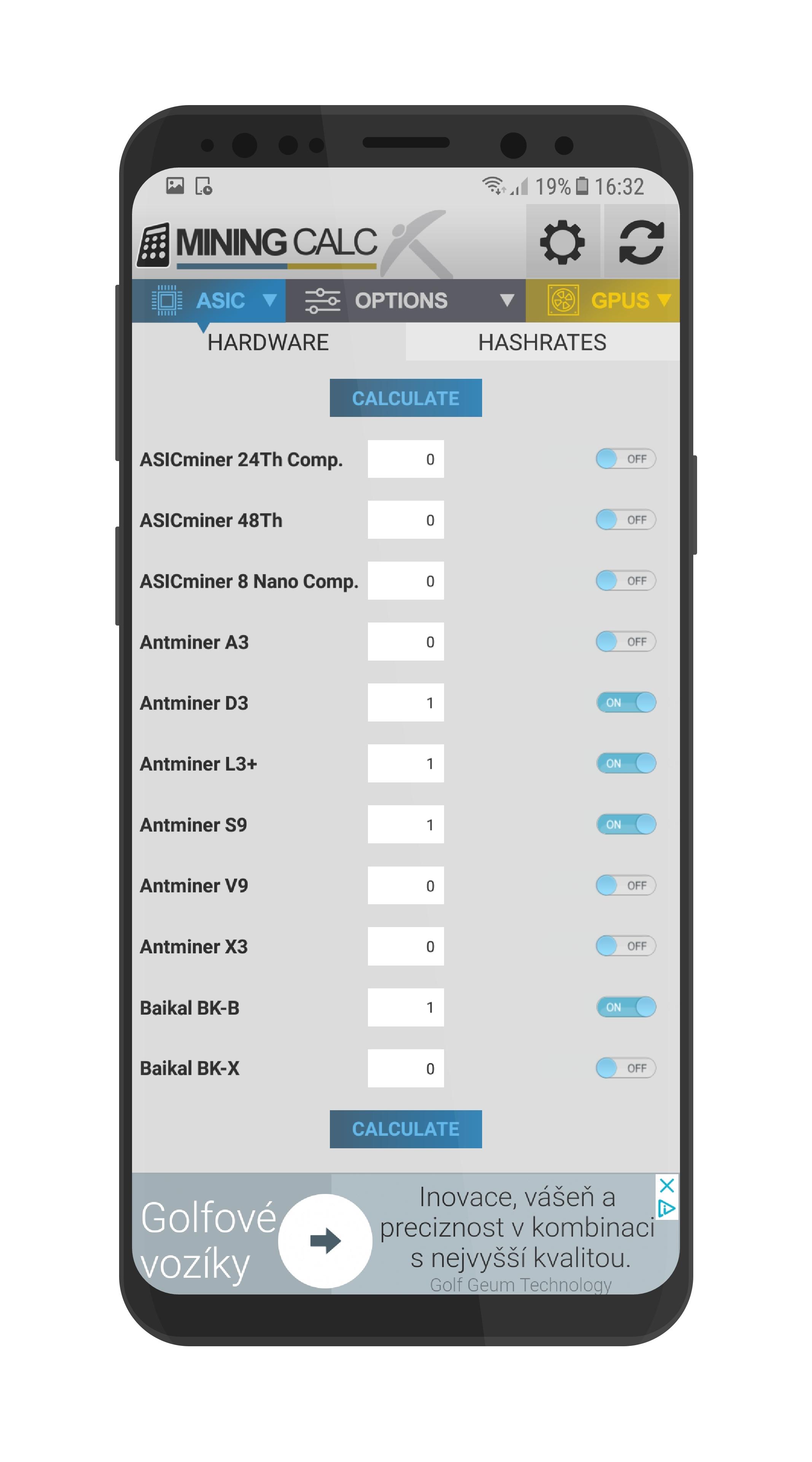 a3 antminer profit calculator