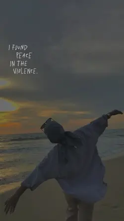 i found peace in your violence song