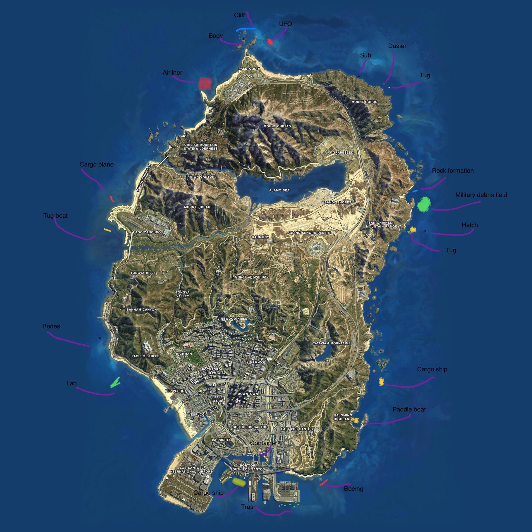 gta online yacht locations