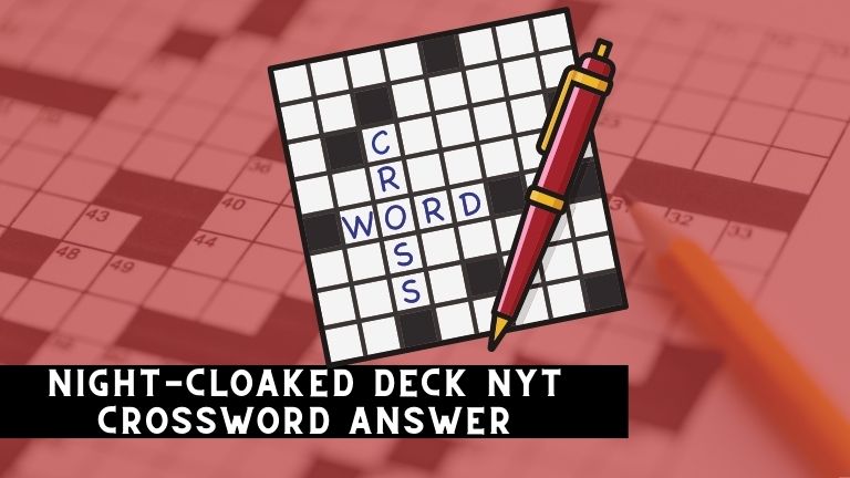 decks out crossword clue