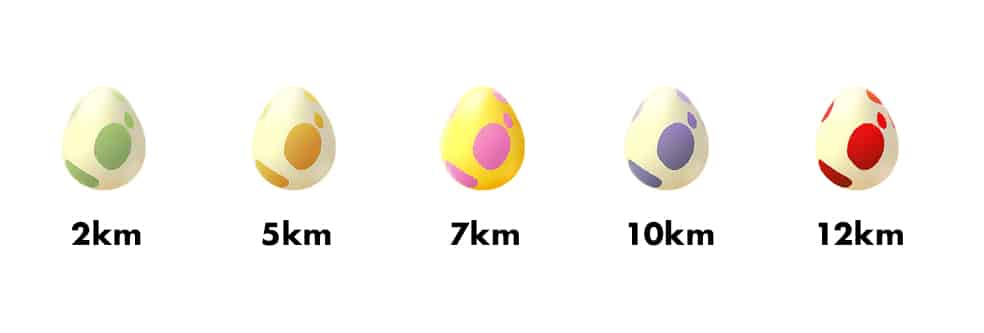 pokemon go 7km eggs