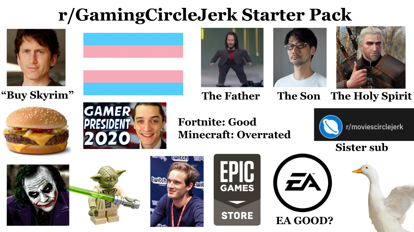 gaming circle jerk