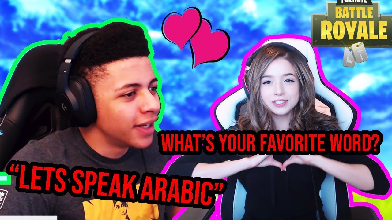 pokimane speaking arabic