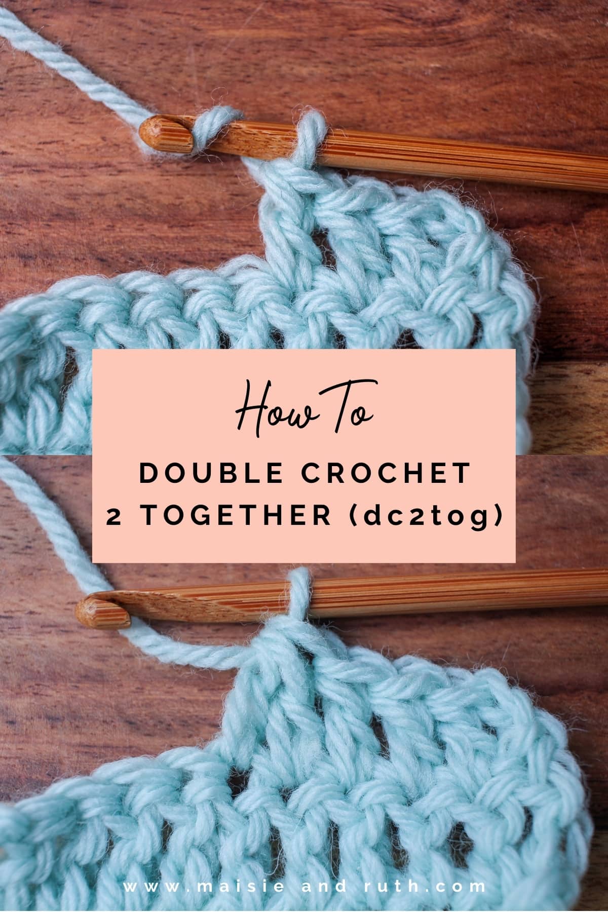 dc2tog crochet