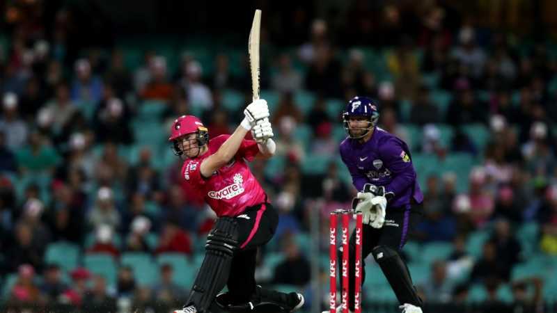 hobart hurricanes vs sydney sixers live score