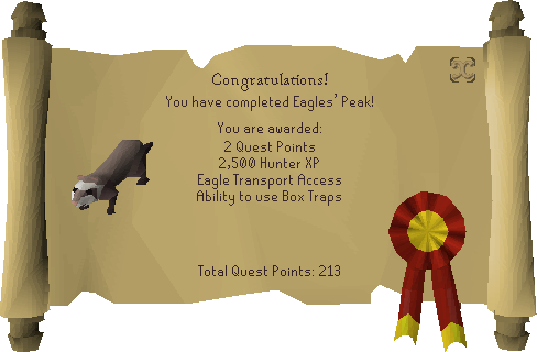 eagle peak osrs