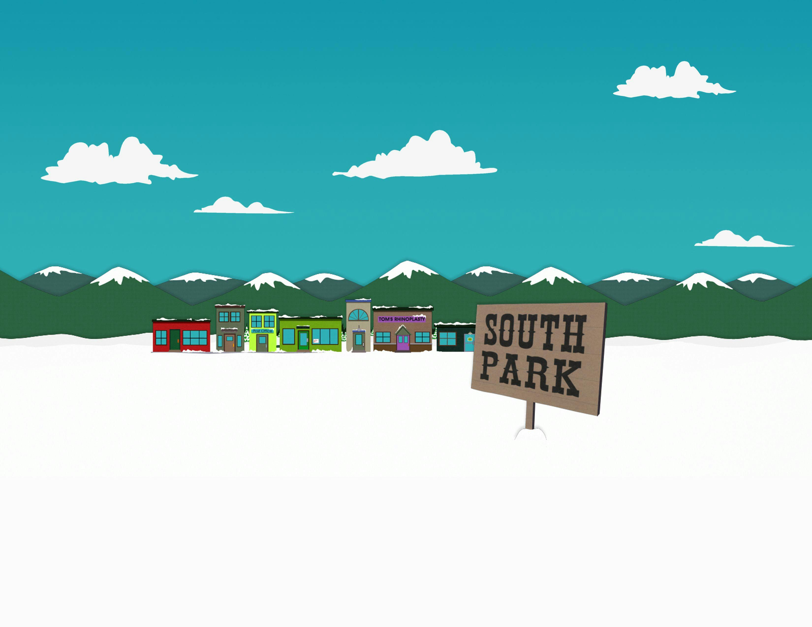 south park background