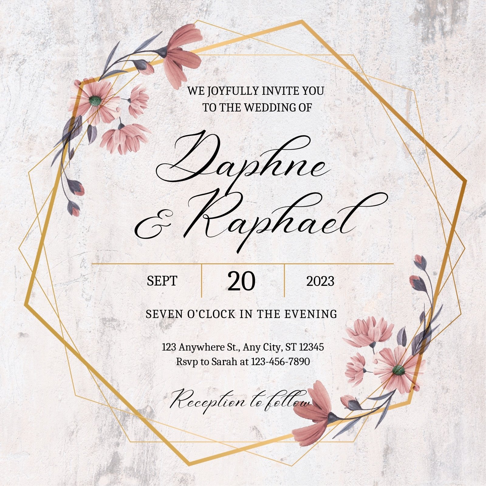 canva wedding invitation templates