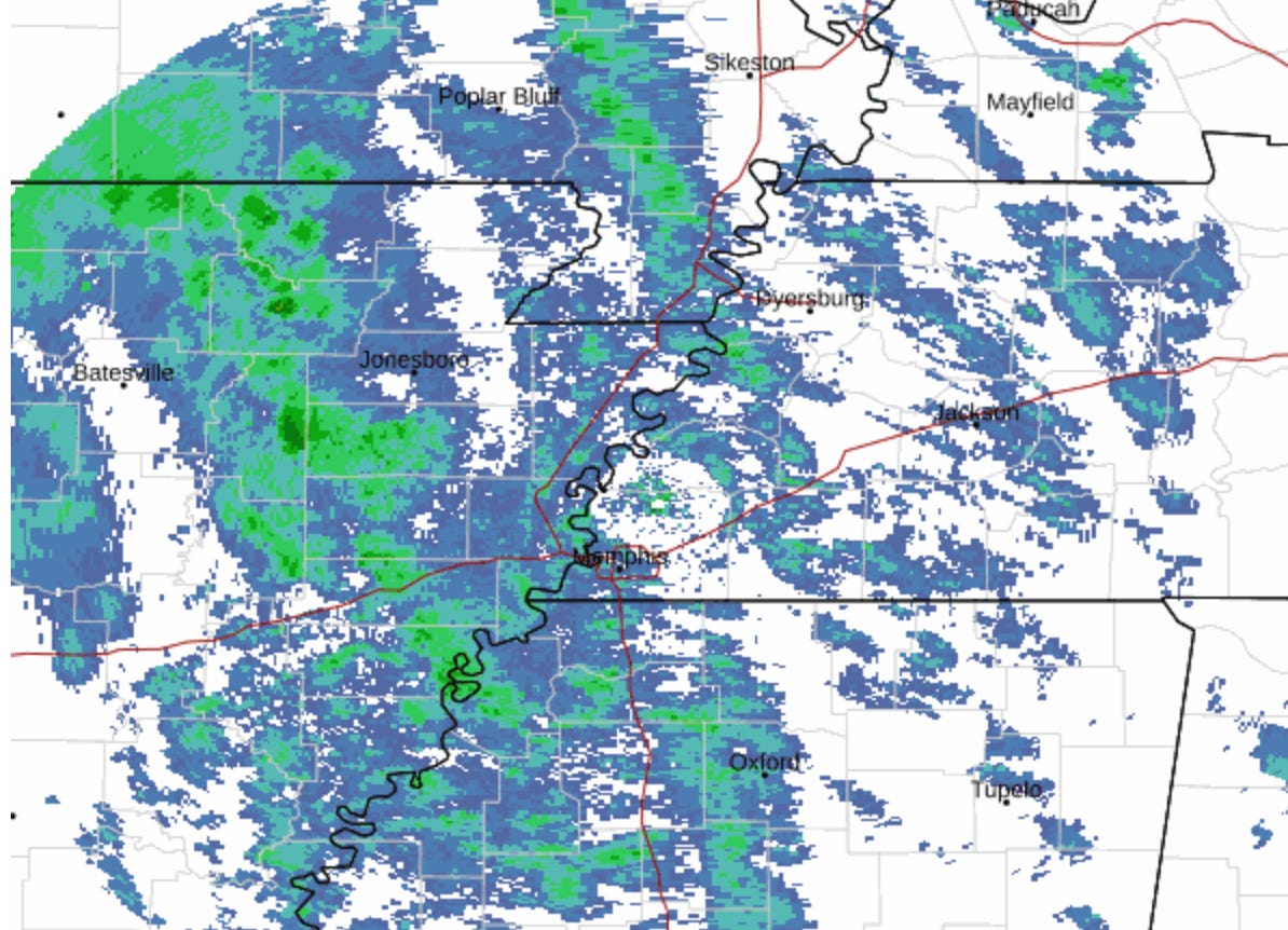 memphis weather doppler