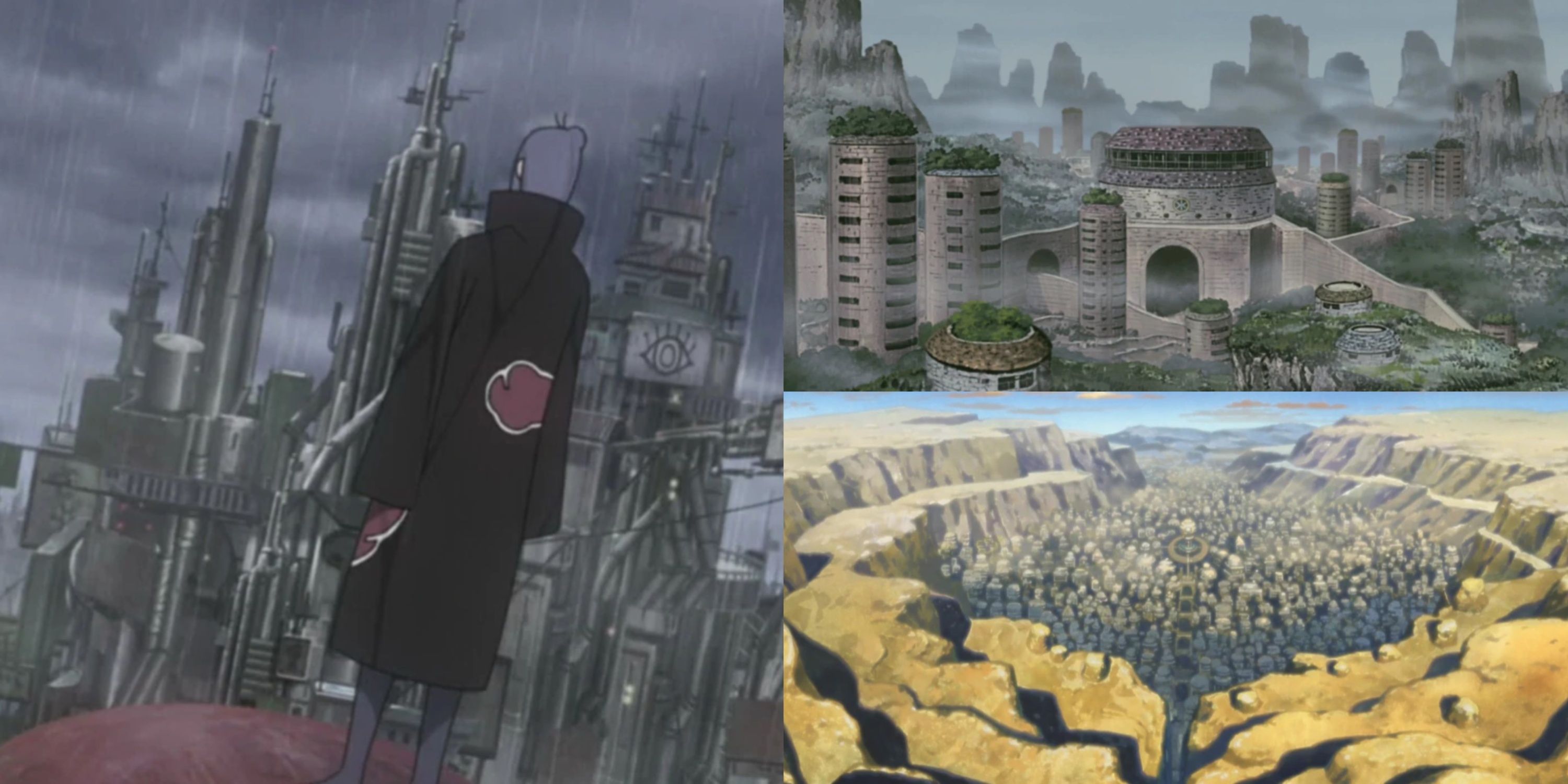 villages naruto