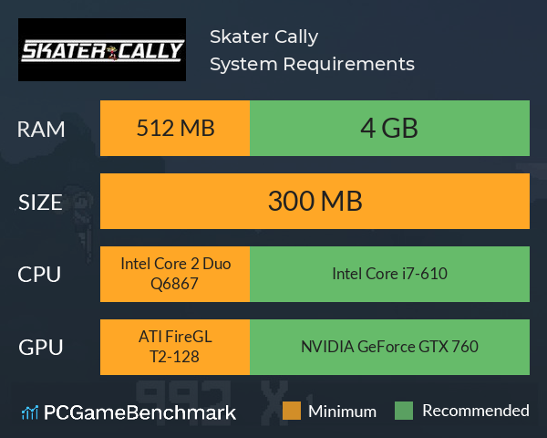 rocket league specs requirements