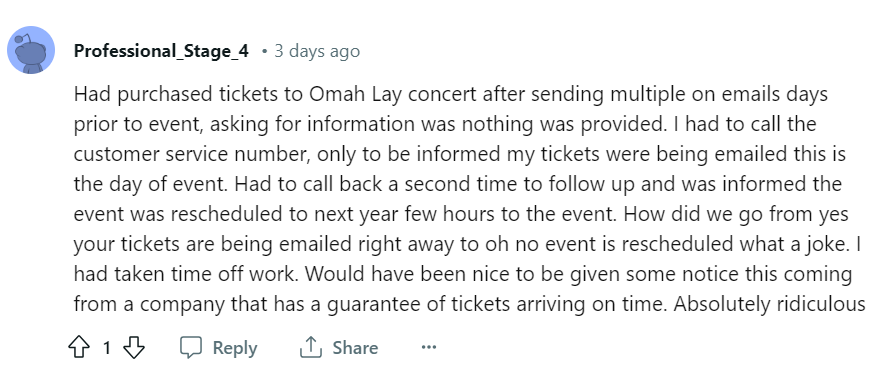 ticket merchant reviews