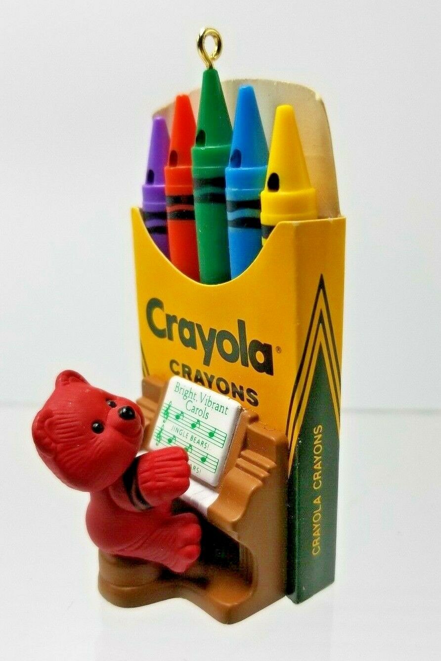 hallmark crayola ornaments