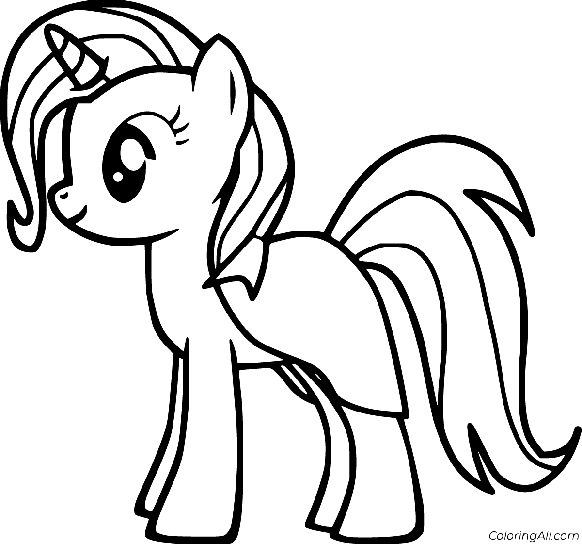 little pony coloring pages