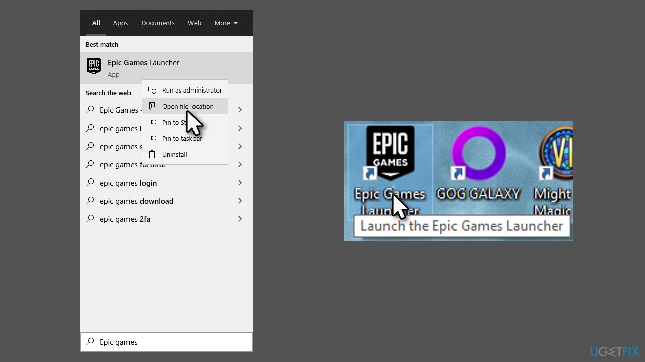 how to install epic games online services
