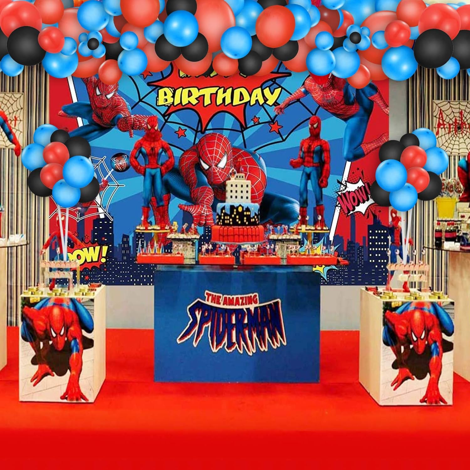 spiderman party supplies