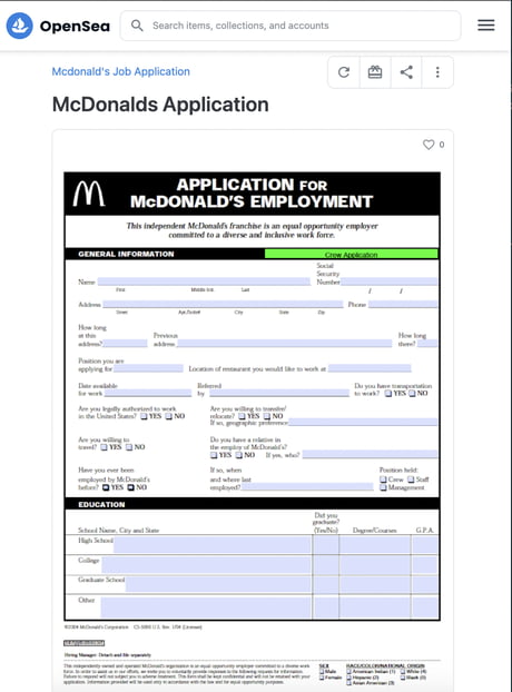 apply at mcdonalds