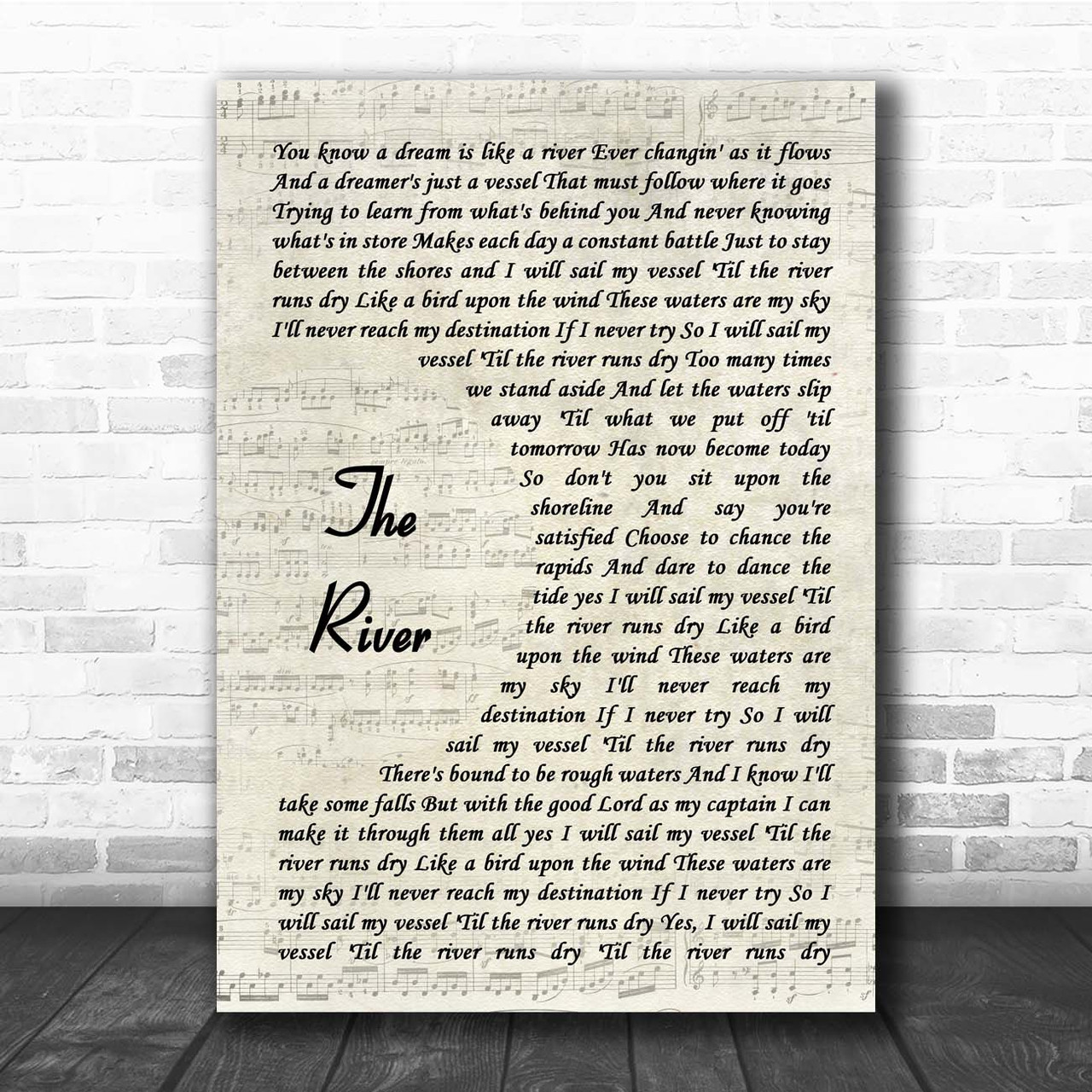 the river lyrics