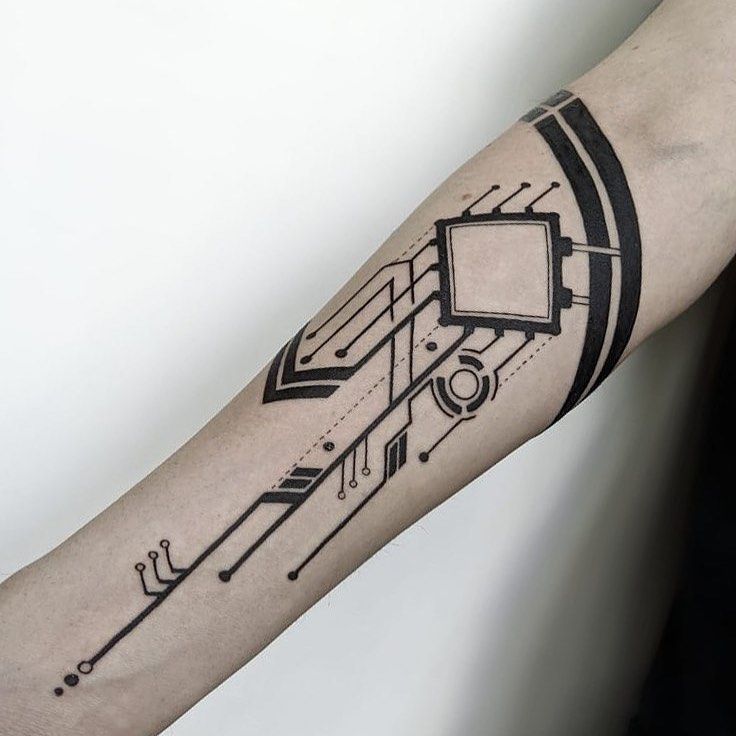 cyberpunk tatoo