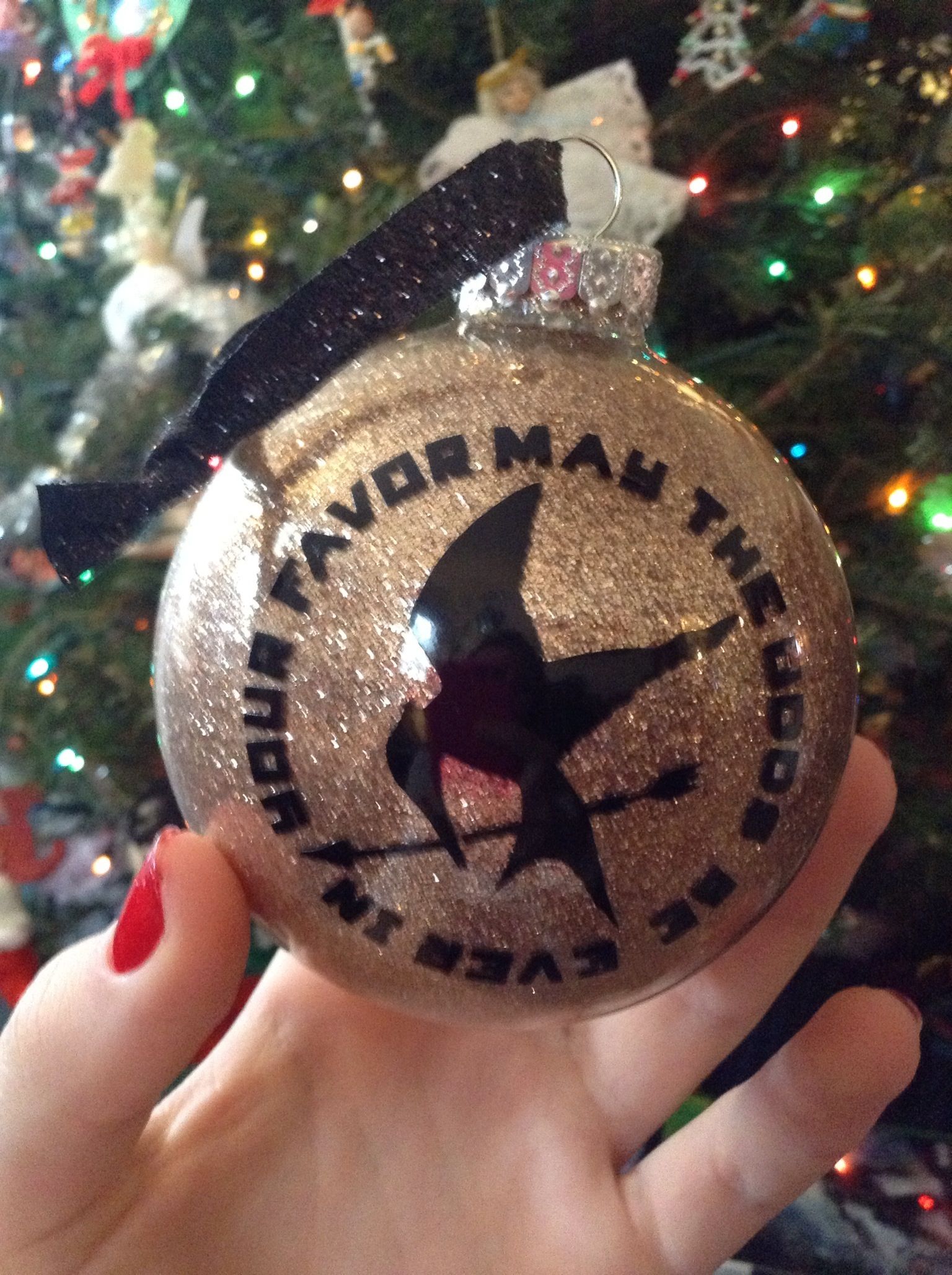 hunger games ornament