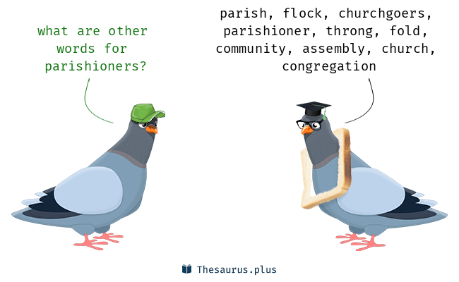 parishioners synonym