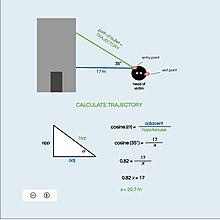 trajectory meaning in tagalog