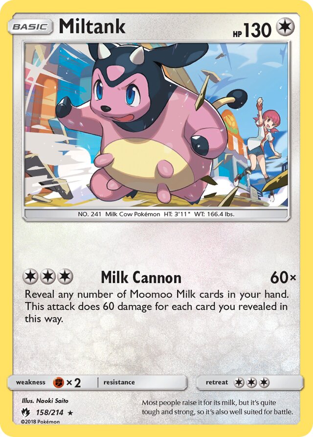 miltank weakness