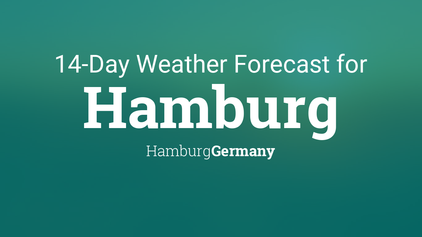 hamburg weather 14 days